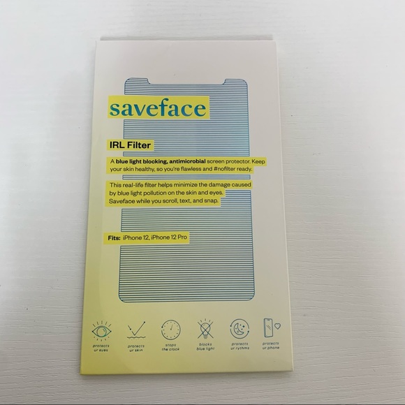 SAVEFACE Blue Light Blocking IRL Filter 12/12 Pro - Picture 2 of 4